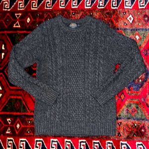 Mens Pendleton cable knot fisherman’s sweater size L